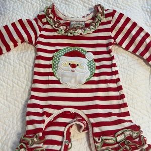 Three Sisters Newborn Santa